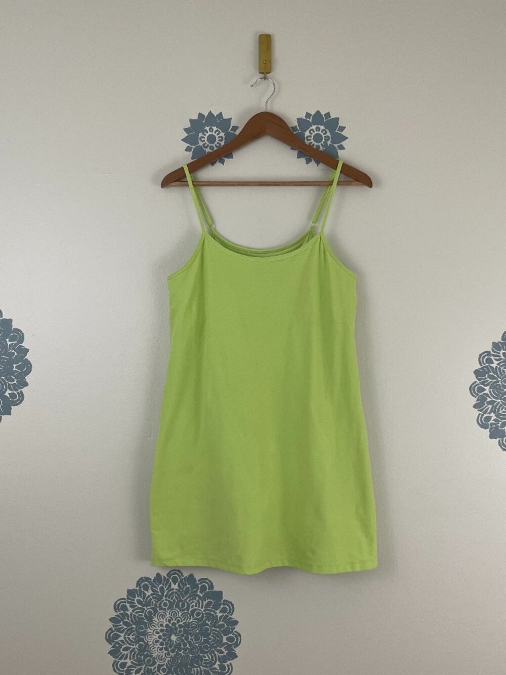 Beyond Yoga Spacedye Essence Mini Dress in Electric Lime Size Large